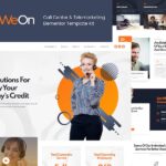 WeOn - Call Center & Telemarketing Elementor Template Kit