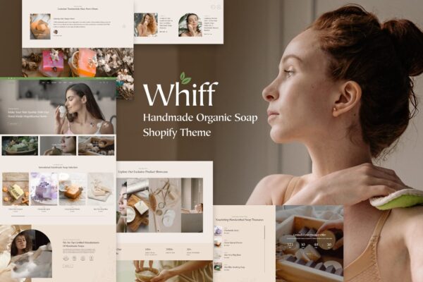 Whiff - Handmade Organic Soap Shopify Theme