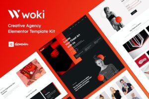 Woki - Creative Agency Elementor Template Kit