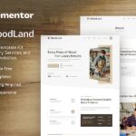 WoodLand ? Carpenter & Craftsman Elementor Template Kit
