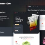 Wrapmax – Custom Packaging & Branding Agency Elementor Template Kit