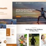YogaHealth - Yoga & Meditation Elementor Template Kit