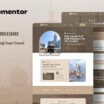 Zamzam - Umrah & Hajj Tour Travel Elementor Template Kit