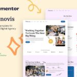 Zenovis ? Creative Digital Agency Elementor Template Kit