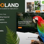 Zooland ? Safari & Zoo Elementor Template Kit
