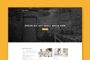 Alinti - Minimal HTML Portfolio Minimal HTML Portfolio