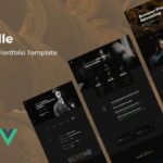 Andle - Vue Portfolio Template Andle Vue template, a trendy and mobile-ready personal vue js website template