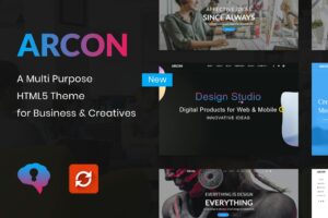 Arcon - Creative Multi-Purpose HTML Template Customize Easily