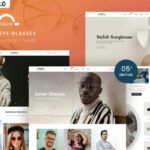 Asthetics - Modern Eye Glasses Shopify Theme Modern Eye Glasses Responsive Shopify Theme
