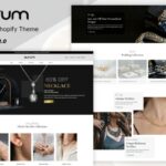 Aurum - Jewelry Shopify Theme Jewellery ecommerce shop, Technology, dropshipping, 2.0, Branded, Fashion websites, beauty, cosmetic