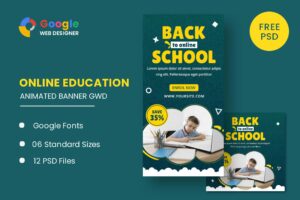 Back To School Animated Banner Google Web Designer Back To School Animated Banner Google Web Designer