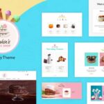 Bakins | Cake Shopify Theme Cakes & Bakery Products Shopify Store. Cookies, Choclates & Snack, Cafe Online Sale eCommerce Design
