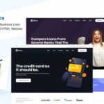 Banca - Banking & Business Loan HTML Template Business and Finance HTML template is designed for the bank website, loan company, business website