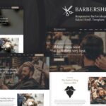 BarberShop & Hair Salon HTML Template BarberShop Hair and Salon HTML Template