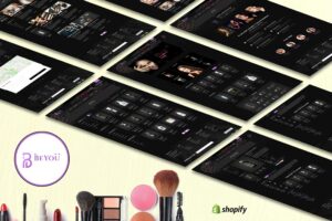 Be-You - Cometics Sectioned Shopify Theme Sectioned Shopify Theme for Cosmetics & Beauty Salon Products Websites. Makeup items, Creames Theme!