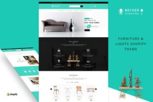 Becker | Furniture & Lights Shopify Theme Luxury Lights & Furniture Sale Online Shop Theme. House Hold Products, Tiles, Fittings & Tool Store.