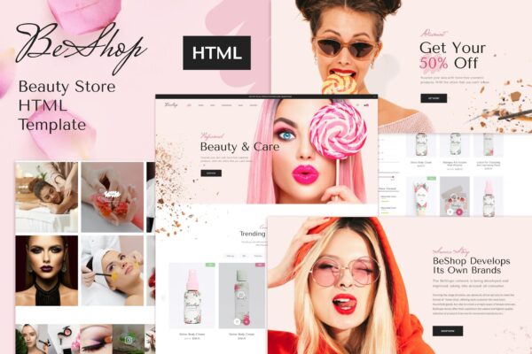 BeShop - Beauty eCommerce HTML Template