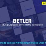 Betler - Multipurpose Forms HTML Template 100 Premade Demos