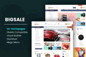 BigSale - Unlimited Bootstrap 4 Shopify Theme BigSale - The Clean, Minimal & Unlimited Bootstrap 4 Shopify Theme (12+ HomePages)