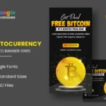 Bitcoin BTC Animated Banner Google Web Designer Bitcoin BTC Animated Banner Google Web Designer