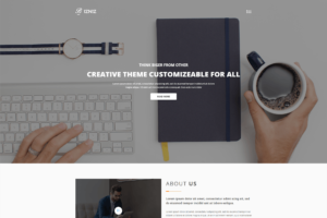 Bizniz – Creative Agency HTML Template Bizniz – Creative Agency HTML Template is a responsive, clean design