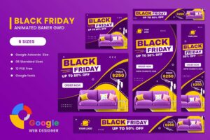 Black Friday Furniture HTML5 Banner Ads GWD Black Friday Furniture HTML5 Banner Ads GWD