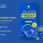 Black Friday Sale Headphone HTML5 Banner Ads GWD Black Friday Sale Headphone HTML5 Banner Ads GWD