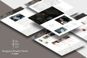 Bloggy - Blog Shop Shopify Theme Fashion,multipurpose,beauty,creative,corporate blog,community blog, ecommerce,stylish,elegant store.