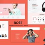 Boze - Headphone and Audio Store Shopify Theme Shopify Mobile Gadgets, Headphones, Electronics & Technology Products Shop eCommerce Template
