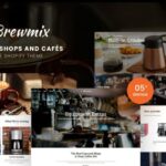 Brewmix - Coffee Shops and Cafés Shopify Theme Coffee Shops and Cafés Responsive Shopify Theme