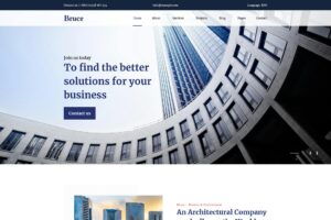 Bruce - Creative Multipurpose HTML Template Bruce is Multipurpose Creative & Business Bootstrap HTML Template, the design for corporate, busines