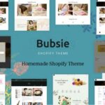 Bubsie - Handmade Shop, Cosmetics Shopify Theme Homemade Organic Soaps, Shampoo & Bodycare Products & Skincare Cosmetics eCommerce Store Shopify.
