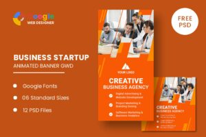 Business Startup Animated Banner GWD Business Startup Animated Banner GWD