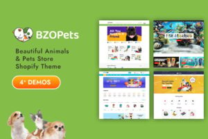 BzoPets - Pet Store & Supplies Shopify 2.0 Theme Shopify Theme