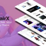 Chairx - Apps, Single Product Shopify Theme Chair single product ecommerce store, Technology. 2.0, Dropshipping, Electronics shop, Home purpose