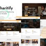 Charitify - NGO/Charity/Fundraising HTML Template NGO, Charity, Fundraising & Non-Profit HTML Template