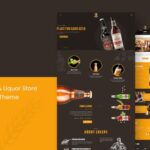 Cheerx - Alchocol & Liquor Store Shopify Theme Responsive Liquor, Winery, Energy Drinks Shop Template. Restaurant Menu, Itnery Showcase eCom Theme