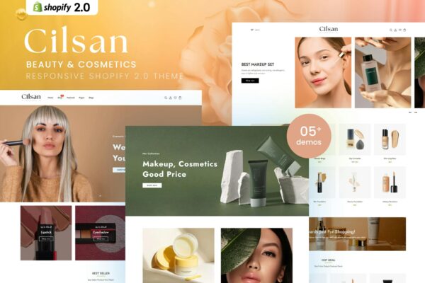 Cilsan - Beauty & Cosmetics Shopify 2.0 Theme Beauty & Cosmetics Responsive Shopify 2.0 Theme