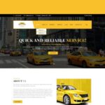 City Taxi Bootstrap 4 HTML Template for Taxi
