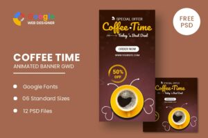 Coffee Animated Banner Google Web Designer Coffee Animated Banner Google Web Designer