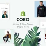 CORO – Minimal & Clean Fashion Shopify Theme Minimal & Clean Fashion Shopify Theme