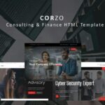 Corzo - Consulting & Finance HTML Template Resposnive,business,agency