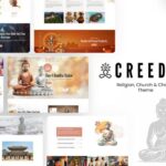 Creedy - Religion, Church & Charity Shopify Theme Charity Services, Donations, Books & T-shirts Online Sale. Religious Idols & Non Profit Gifts Store