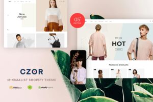 CZOR | Minimalist Shopify Theme Minimalist Shopify Theme