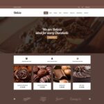 Delicio - Chocolate Shop HTML Template Chocolate Shop
