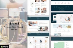 Dezel - Perfume Cosmetics Store Shopify Theme Toiletries Online Sale. Makeup Kit, Perfumes, Beauty Care Essentials, Body Health & Wellness Product