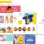 Dressfie - Designer Store, Clothing Shopify Theme Clothing Business eCommerce Theme. Fashion Bikini, Trousers, Tshirts, Kids Wear, Women Fashion Shop.