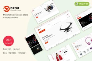 Drou - Electronics Store Shopify 2.0 Theme Electronics Store Shopify Theme