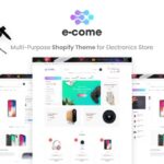 E-come Multi-Purpose Shopify Theme for Electronics Store