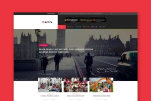 Ecota - Responsive Magazine & News HTML Template Magazine & News Template